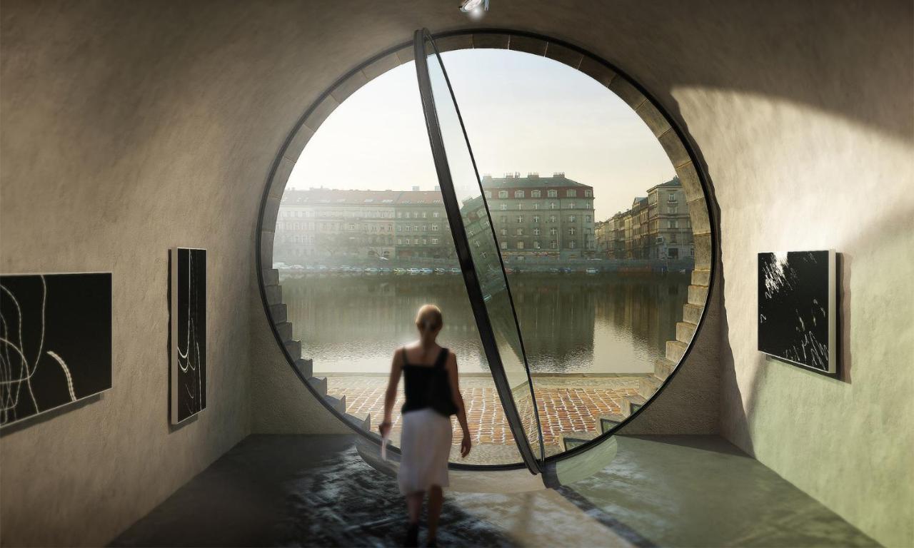 Andel Apartment With Terrace Prague Luaran gambar